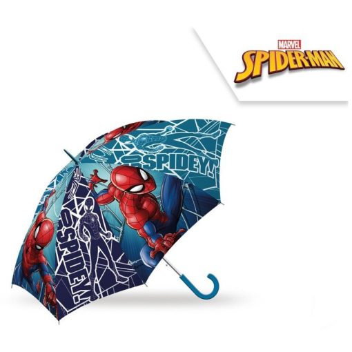 Pókember félautomata esernyő 70 cm