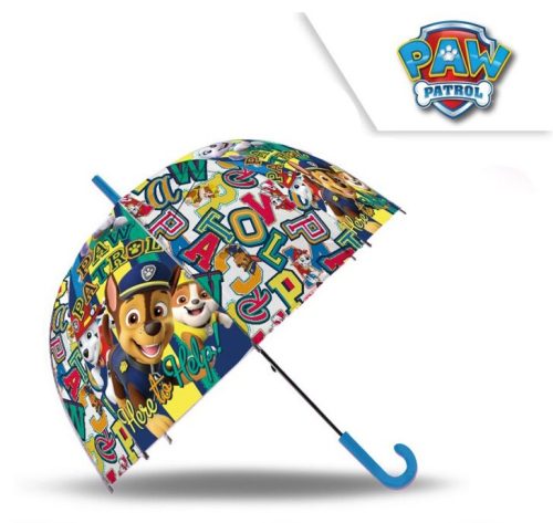 Mancs őrjárat félautomata esernyő 70 cm