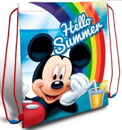 Mickey tornazsák 40 cm, Hello summer