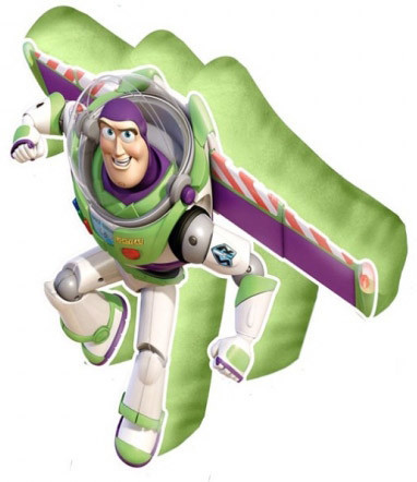 Toy Story párna, formapárna, Buzz Lightyear