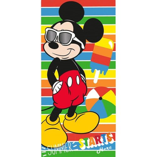 Mickey egér Summer fürdőlepedő, törölköző 70x140cm