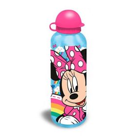 Minnie egér Rainbow alumínium kulacs ivókupakkal 500 ml