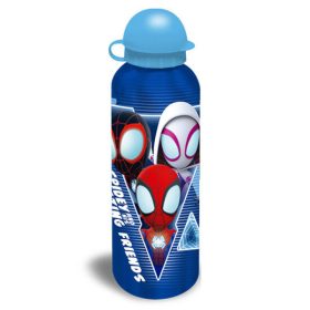 Pókember Blue Web alumínium kulacs ívókupakkal 500 ml