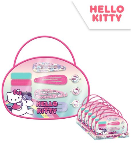 Hello Kitty szépség szett + neszeszer táska