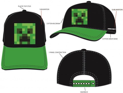 Minecraft baseball sapka, Creeper