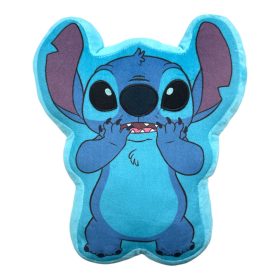   Lilo és Stitch, A csillagkutya Alien 3D formapárna, díszpárna 30 cm Velúr