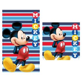   Mickey egér Striped kéztörlő, arctörlő, törölköző szett