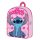 Lilo és Stitch, A csillagkutya Pink Leaf hátizsák, táska 40 cm
