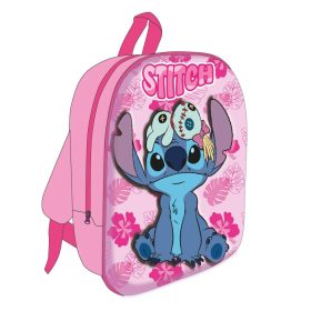   Lilo és Stitch, A csillagkutya Pink Mischief 3D hátizsák, táska 30 cm
