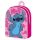 Lilo és Stitch, A csillagkutya Pink Leaf hátizsák, táska 30 cm