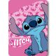 Lilo és Stitch, A csillagkutya Pink Wave polár takaró 100x140cm