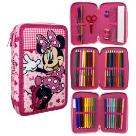 Minnie egér Lovely Charm tolltartó töltött 3 emeletes