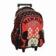 Minnie egér Red Dots gurulós iskolatáska, táska 46 cm