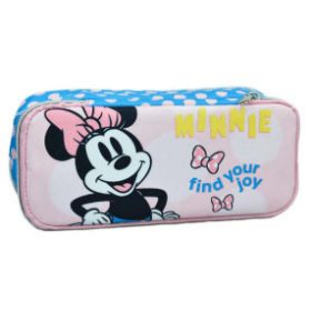 Minnie egér Joy 2 rekeszes tolltartó 26 cm