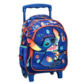   Lilo és Stitch, A csillagkutya Chillin' gurulós ovis hátizsák, táska 30 cm