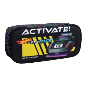 Hot Wheels Activate 2 rekeszes tolltartó 26 cm