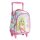 Barbie Paints gurulós ovis hátizsák, táska 30 cm