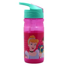 Hercegnők Spring műanyag szívószálas kulacs 500 ml