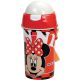 Minnie egér Bloom műanyag szívószálas kulacs akasztóval 500 ml