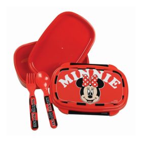 Minnie egér Surf szendvicsdoboz + evőeszköz szett