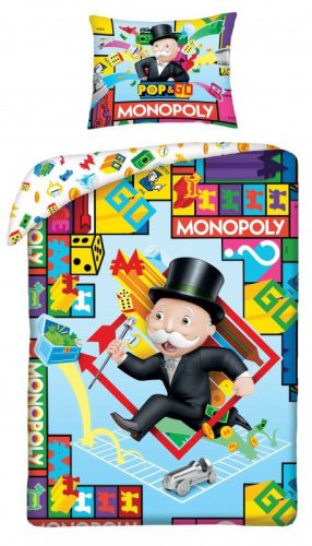 Monopoly ágyneműhuzat 140×200cm
