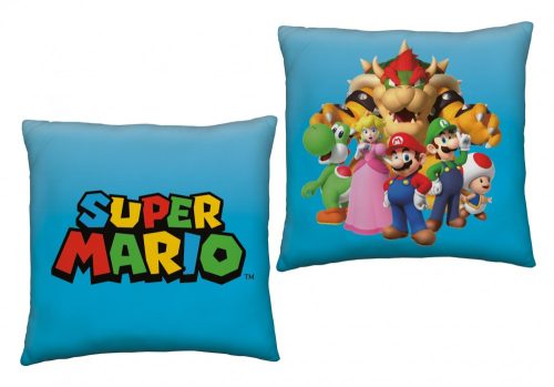 Super Mario párna, díszpárna 40x40 cm