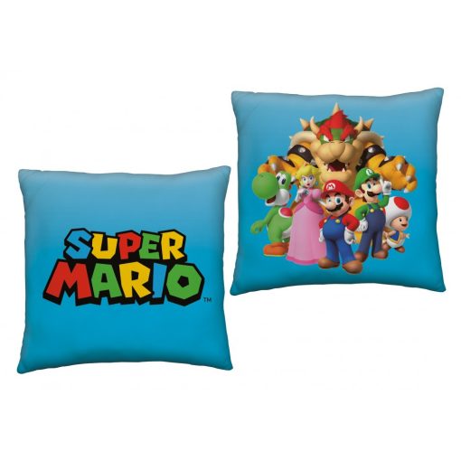 Super Mario párna, díszpárna 40x40 cm