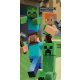 Minecraft törölköző, törölköző Steve and Alex 70x140 cm