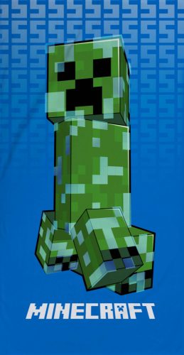 Minecraft törölköző, törölköző 70x140 cm, Creeper