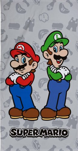 Super Mario törölköző, strand törölköző Friends 70x140 cm