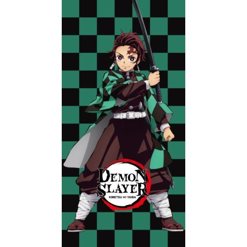 Demon Slayer Tanjiro fürdőlepedő, törölköző 70x140cm