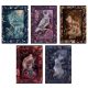 Herlitz tűzött füzet A/5, 60 lap kockás, Fairy Tail Story, többféle