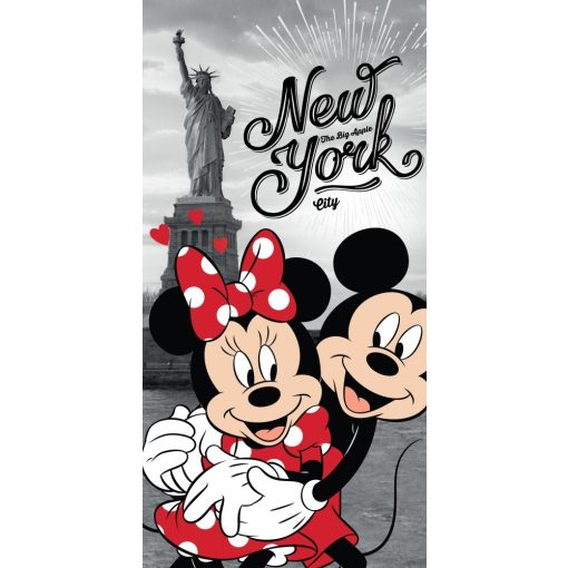 Minnie törölköző 70x140 cm, Mickey-Minnie, New York