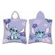 Lilo és Stitch Purple strand törölköző poncsó 50x115 cm