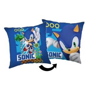 Sonic, a sündisznó Coin Chase párna, díszpárna 40x40 cm