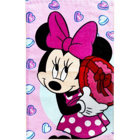   Minnie egér Bonbon Hearts kéztörlő, arctörlő, törölköző 30x50cm