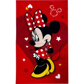   Minnie egér Pretty in red kéztörlő, arctörlő, törölköző 30x50cm