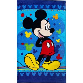   Mickey egér Cheerful Pose kéztörlő, arctörlő, törölköző 30x50cm