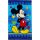 Mickey egér Cheerful Pose kéztörlő, arctörlő, törölköző 30x50cm