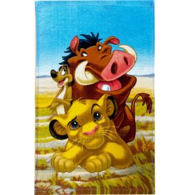   Az oroszlánkirály Pride Lands Trio kéztörlő, arctörlő, törölköző 30x50 cm