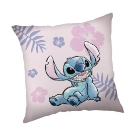 Lilo és Stitch Pink párnahuzat 40x40 cm Velúr