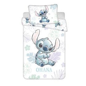   Lilo és Stitch, A csillagkutya Ohana White gyerek, ovis ágyneműhuzat 100×135 cm, 40×60 cm