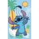 Lilo és Stitch, a csillagkutya Ananas kéztörlő, arctörlő, törölköző 30x50cm