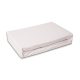 Fehér White frottír gumis lepedő 60x120 cm