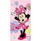 Minnie egér Pink Bow fürdőlepedő, strand törölköző 70x140cm