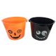 Halloween műanyag vödör, kétféle