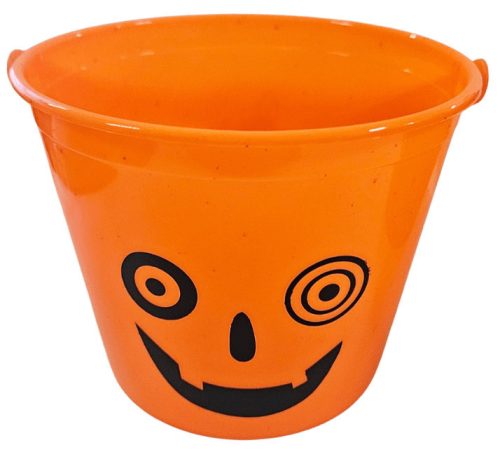 Halloween műanyag vödör, kétféle