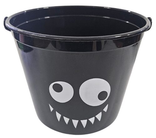 Halloween műanyag vödör, kétféle