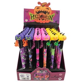   Zseléstoll Halloween (színes tökök lógó dísszel), többféle változat