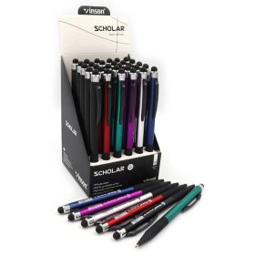   Golyóstoll, touch pen (érintős toll), Vinson Scholar, többféle szín